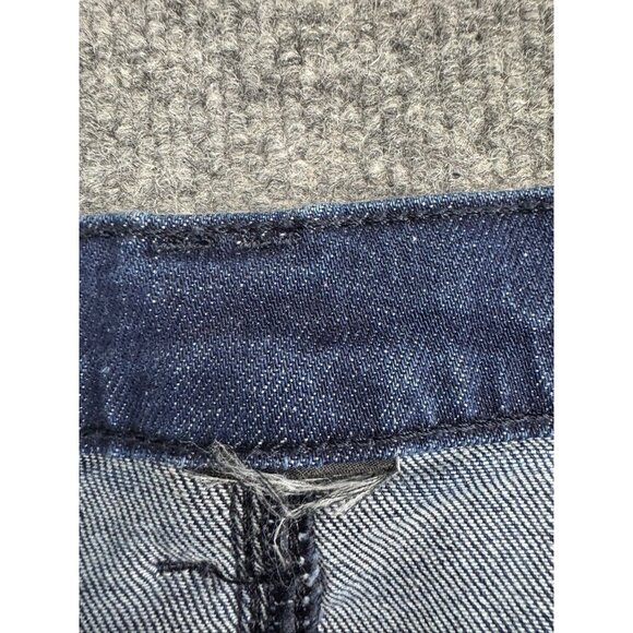 Kuhl Straight Leg Jeans Women's 30 Blue Denim Dark Wash High Rise 5 Pocket - Picture 2 of 9